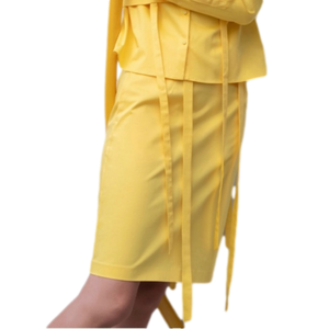 NWT ZARA PRATT FASHION UNIQUE PENCIL SKIRT SMALL